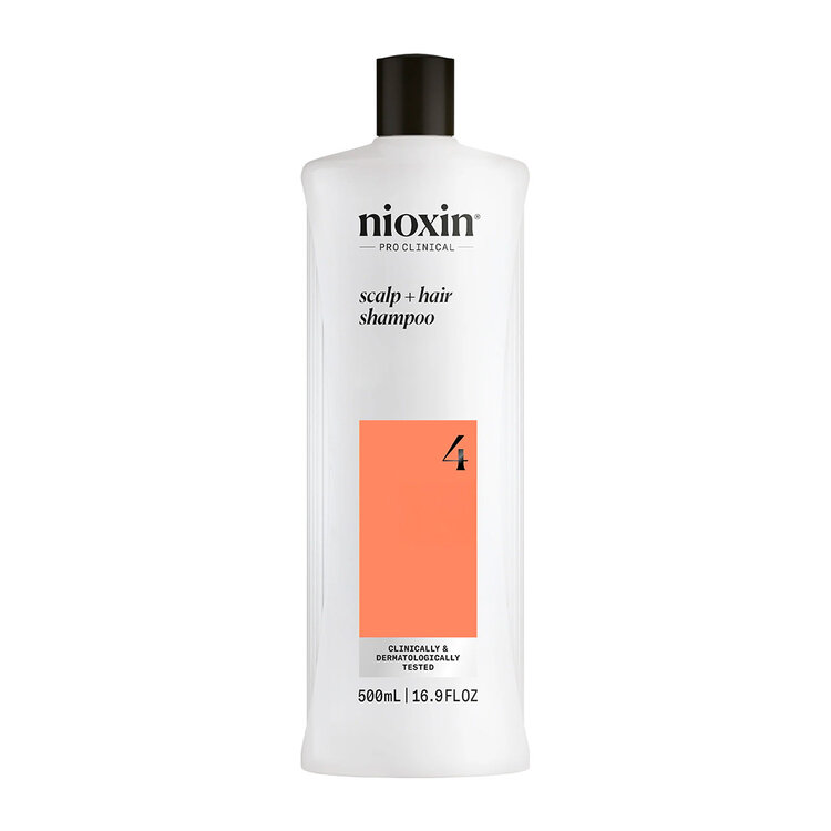 NIOXIN Pro Clinical System 4 | Shampoo – For Colored Hair with Advanced Thinning
