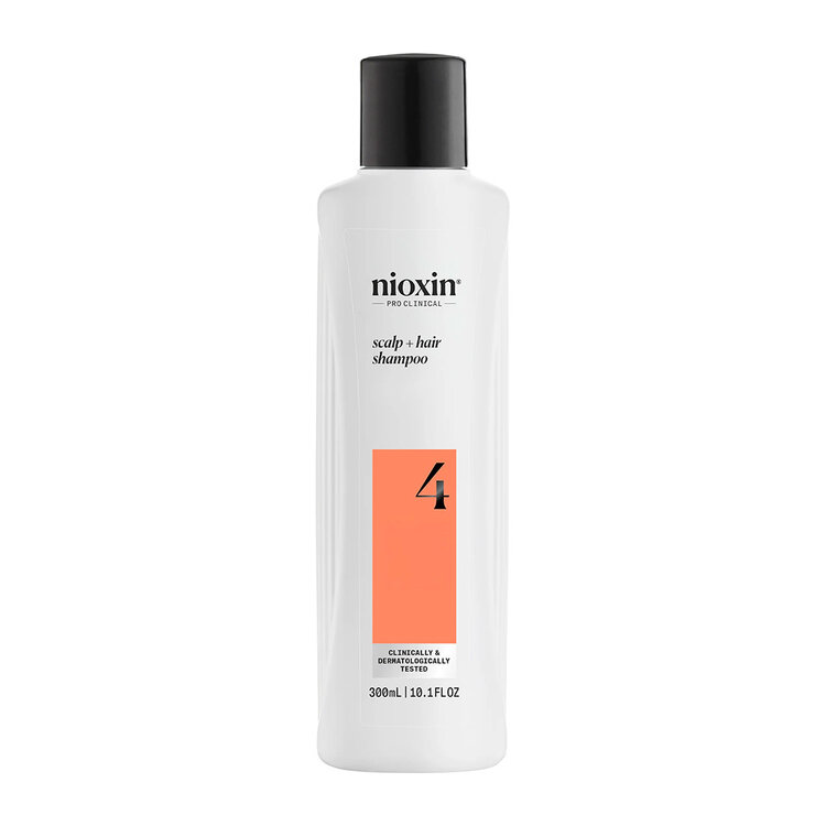 NIOXIN Pro Clinical System 4 | Shampoo – For Colored Hair with Advanced Thinning