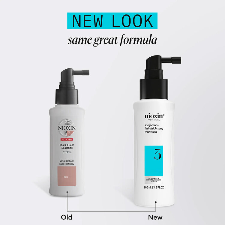 NIOXIN Pro Clinical System 3 | Thickening Treatment – For Colored Hair with Light Thinning