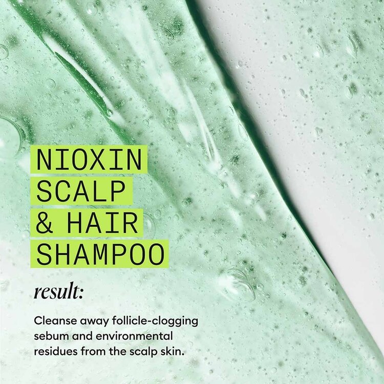NIOXIN Pro Clinical Système 2 | Shampooing – Cheveux Naturels avec Chute Avancée