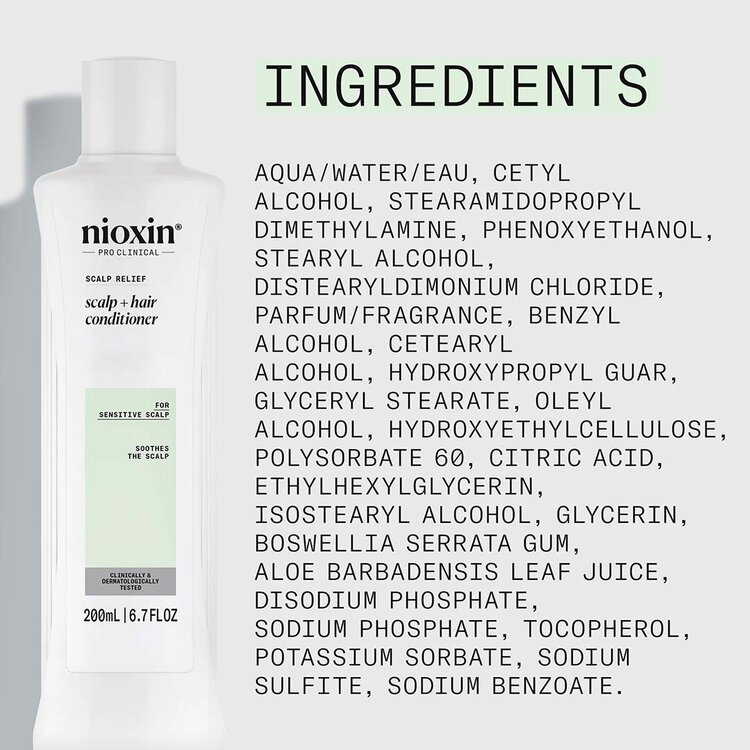 NIOXIN Pro Clinical Scalp Relief | Revitalisant – Cuir Chevelu Sensible