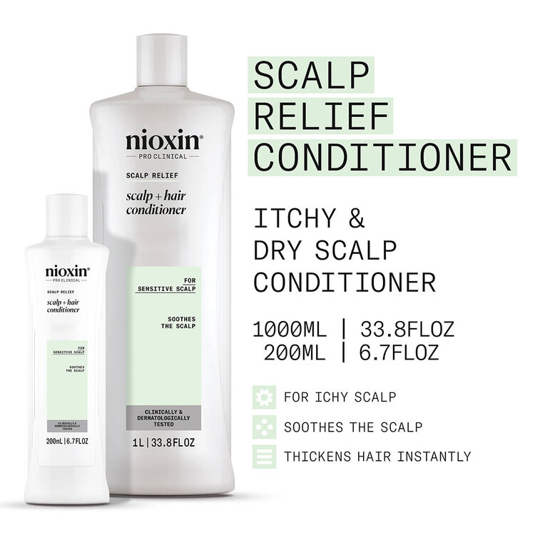 NIOXIN Pro Clinical Scalp Relief | Revitalisant – Cuir Chevelu Sensible