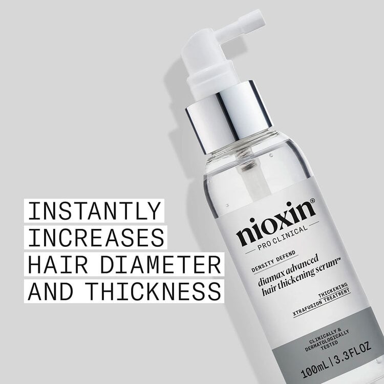 NIOXIN Pro Clinical Density Defend | Diamax Advanced Serum – XtraFusion Volumizing Treatment