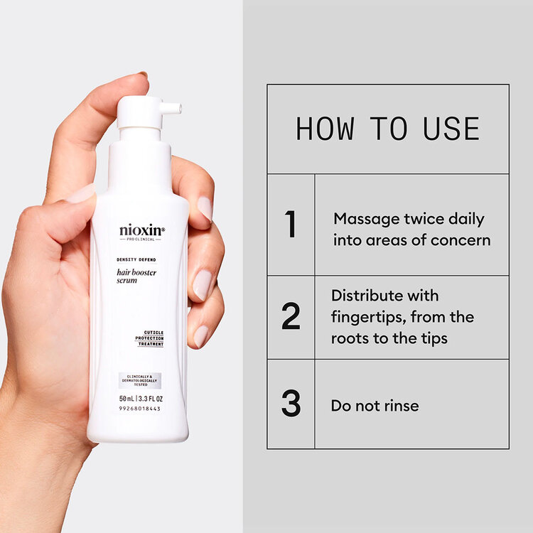 NIOXIN Pro Clinical Density Defend | Sérum Tonifiant – Soin Protecteur des Cuticules