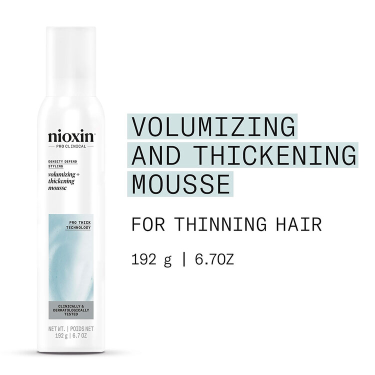 NIOXIN Pro Clinical Density Defend | Volumizing & Thickening Mousse
