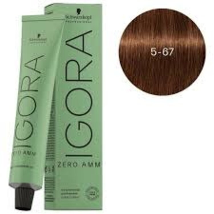 SCHWARZKOPF IGORA . ZERO AMM | No Ammonia Permanent Color Cream (60ml/2oz)