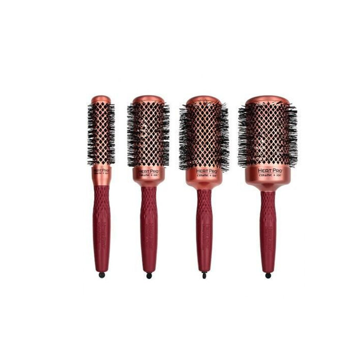 OLIVIA GARDEN Heat Pro | Ceramic + Ion | Round Brush Heat Resistant Up to 550°C