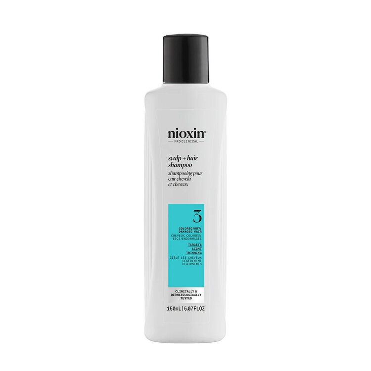 NIOXIN Pro Clinical Système 3 | Trousse d'Essai - Cheveux Colorés Légèrement Clairsemés
