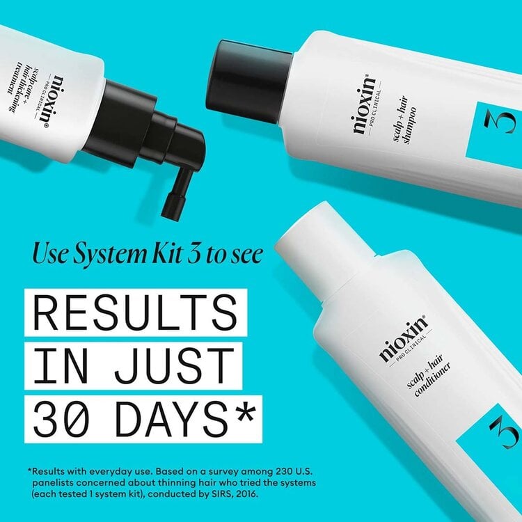 NIOXIN Pro Clinical Systeme 3 | Duo - For Colored Hair with Light Thinning