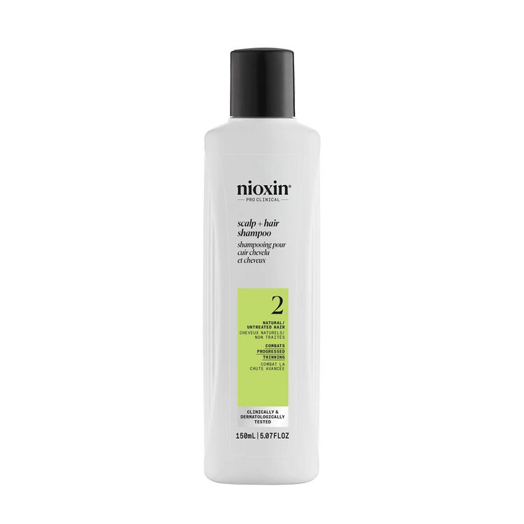 NIOXIN Pro Clinical Système 2 | Trousse d'Essai - Cheveux Naturels avec Chute Avancée