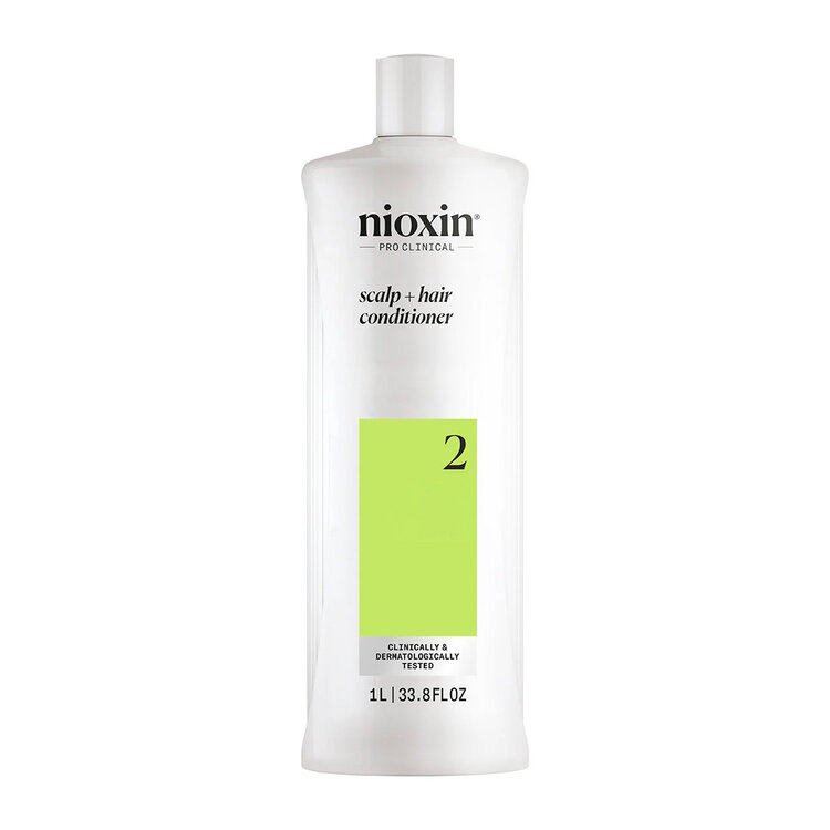NIOXIN Pro Clinical Système 2 | Revitalisant - Cheveux Naturels avec Chute Avancée