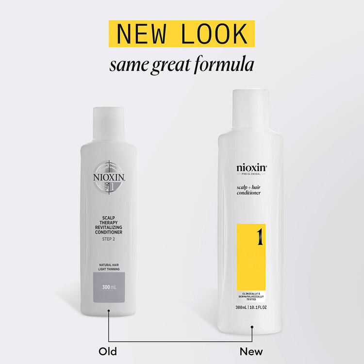 NIOXIN Pro Clinical System 1 | Duo – For Natural Hair with Light Thinning