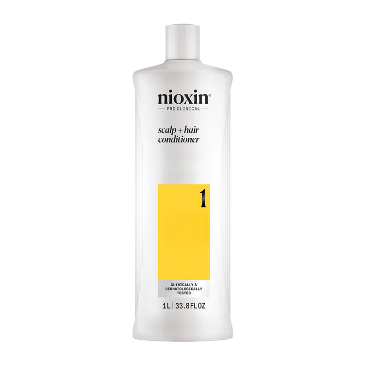NIOXIN Pro Clinical System 1 | Conditioner – For Natural Hair with Light Thinning
