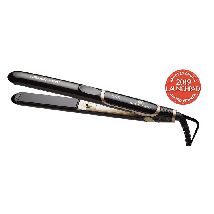 OLIVIA GARDEN Ceramic + Ion | Fer Plat Professionnel Haute Performance - 1" - CI-FL1