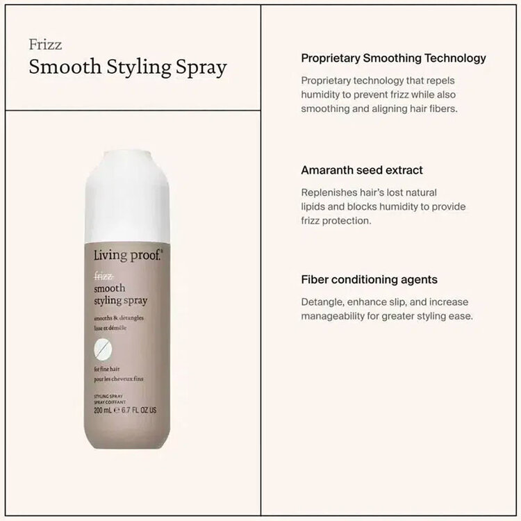 LIVING PROOF No Frizz | Spray Coiffant Lissant Anti-Frisottis