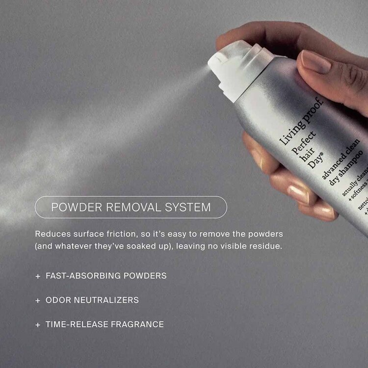 LIVING PROOF Perfect Hair Day | Advanced Clean Dry Shampoo — Truly Clean Feel & Soft Finish