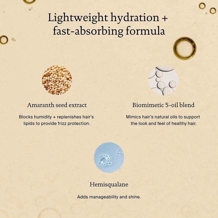 LIVING PROOF No Frizz | Huile de Soin Sans Silicone – Lisse et Contrôle les Frisottis