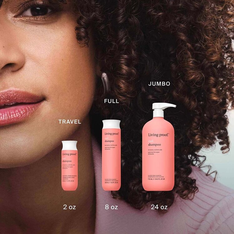 LIVING PROOF Curl | Shampooing Sans Sulfates - Nettoie en douceur et définit les boucles
