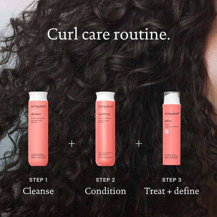 LIVING PROOF Curl | Shampooing Sans Sulfates - Nettoie en douceur et définit les boucles