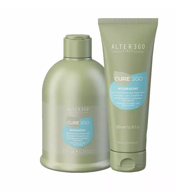 ALTER EGO Curego | Hydraday | Shampooing Utilisation Fréquente - Hydratation légère et douceur au quotidien