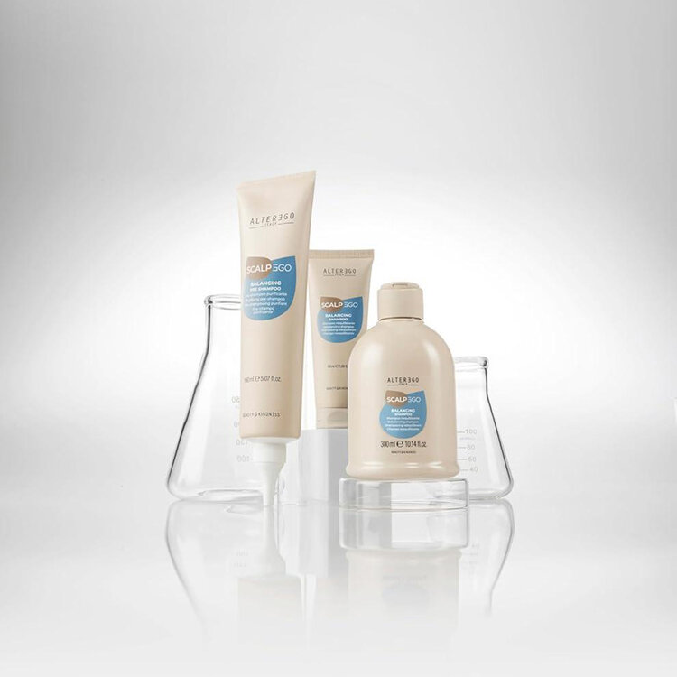ALTER EGO Scalpego | Balancing | Shampooing Rééquilibrant – Purifie et rééquilibre le cuir chevelu