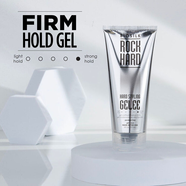 BIOSILK Rock Hard | Hard Styling Gelee - Extreme Hold and Long-Lasting Control