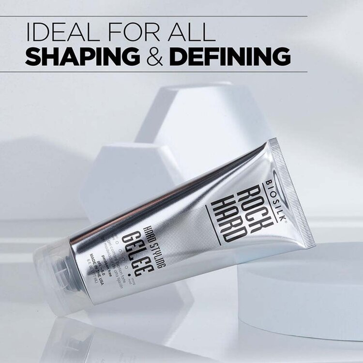 BIOSILK Rock Hard | Hard Styling Gelee - Extreme Hold and Long-Lasting Control