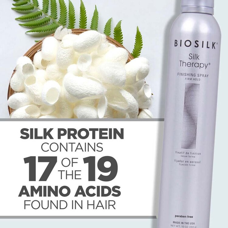 BIOSILK Silk Therapy | Finishing Spray - Flexible Hold and Silky Shine