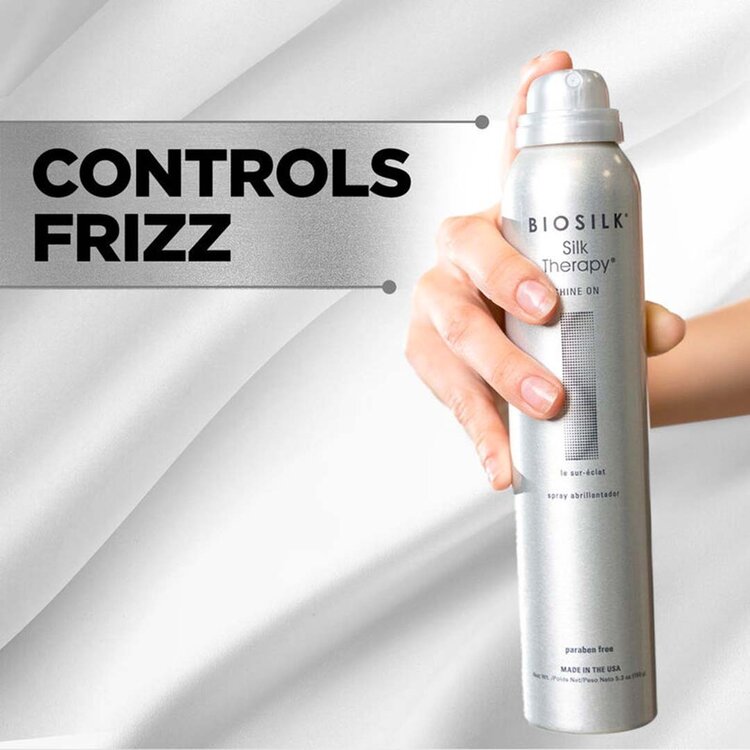 BIOSILK Silk Therapy | Shine On - Instant Shine Finishing Spray