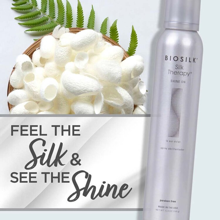 BIOSILK Silk Therapy | Shine On - Instant Shine Finishing Spray
