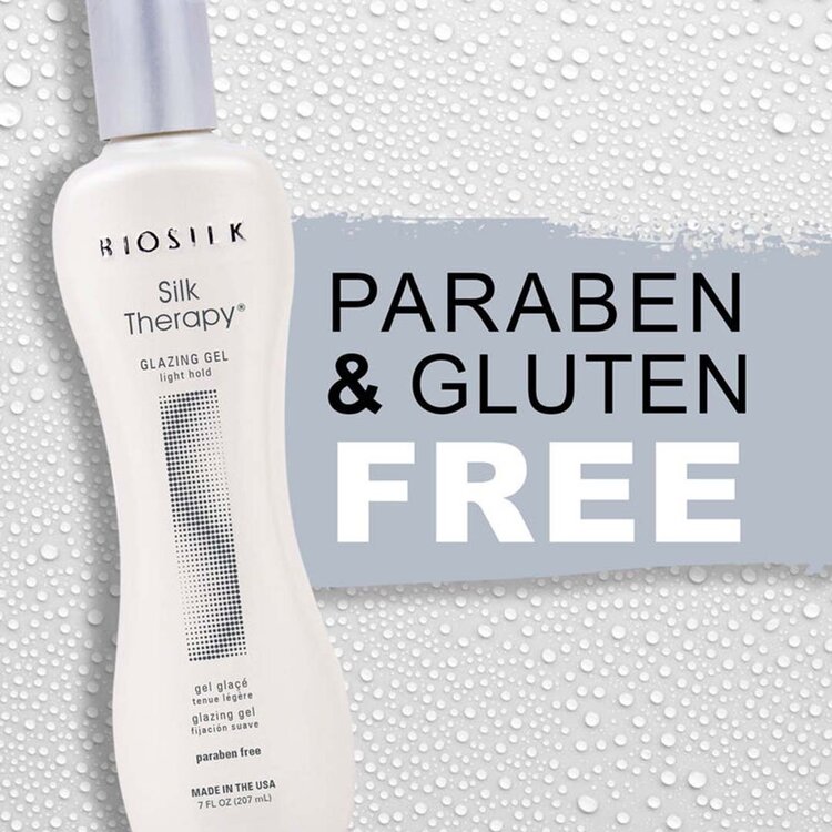 BIOSILK Silk Therapy | Glazing Gel Light Hold - Lightweight Hold and Natural Shine