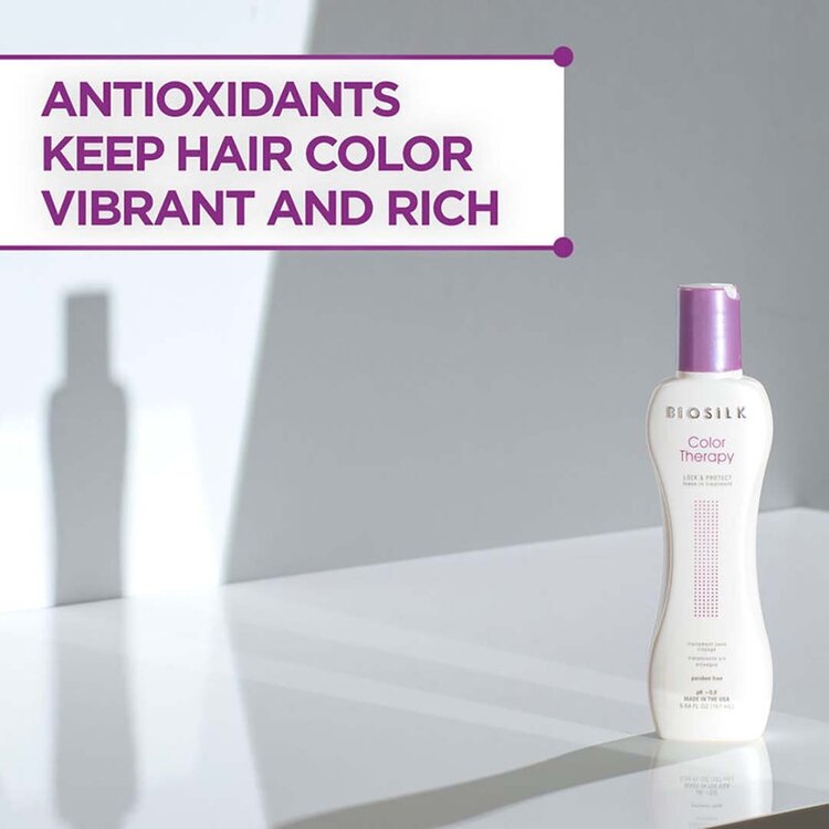 BIOSILK Color Therapy | Lock & Protect - Leave-In Treatment for Color Protection and Hydration