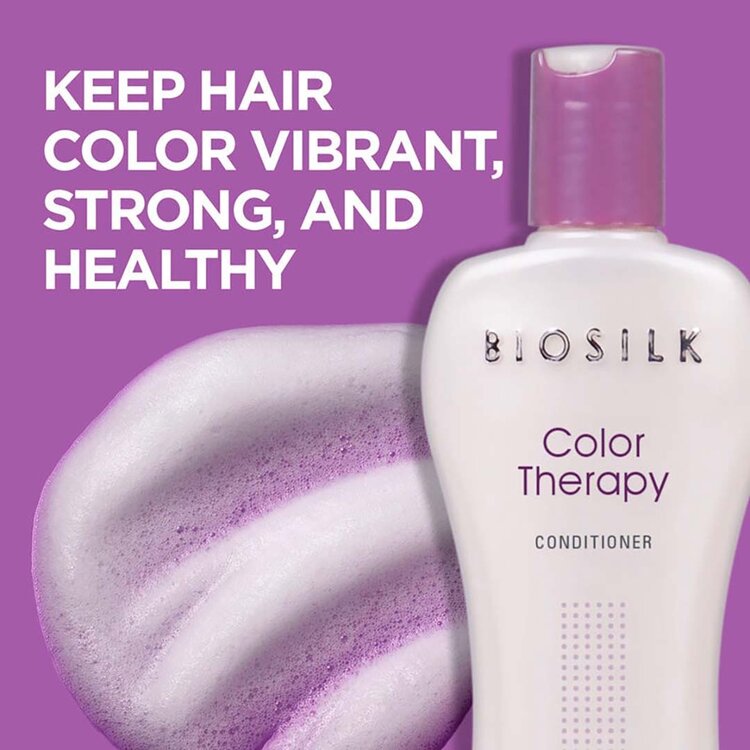 BIOSILK Color Therapy | Conditionneur - Hydrate, protège et prolonge l’éclat de la couleur