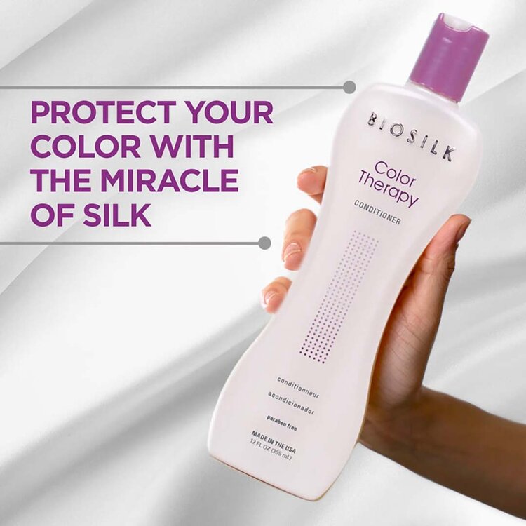 BIOSILK Color Therapy | Conditioner - Hydrates, Detangles and Protects Color