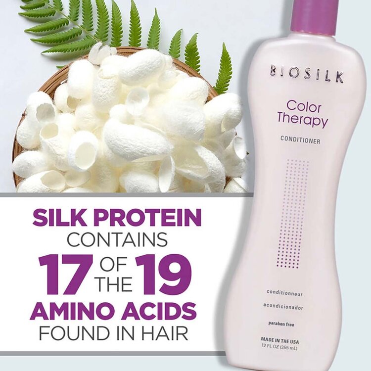 BIOSILK Color Therapy | Conditioner - Hydrates, Detangles and Protects Color