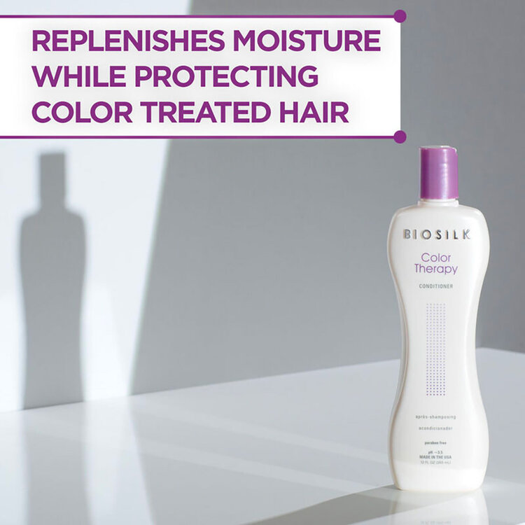 BIOSILK Color Therapy | Conditioner - Hydrates, Detangles and Protects Color