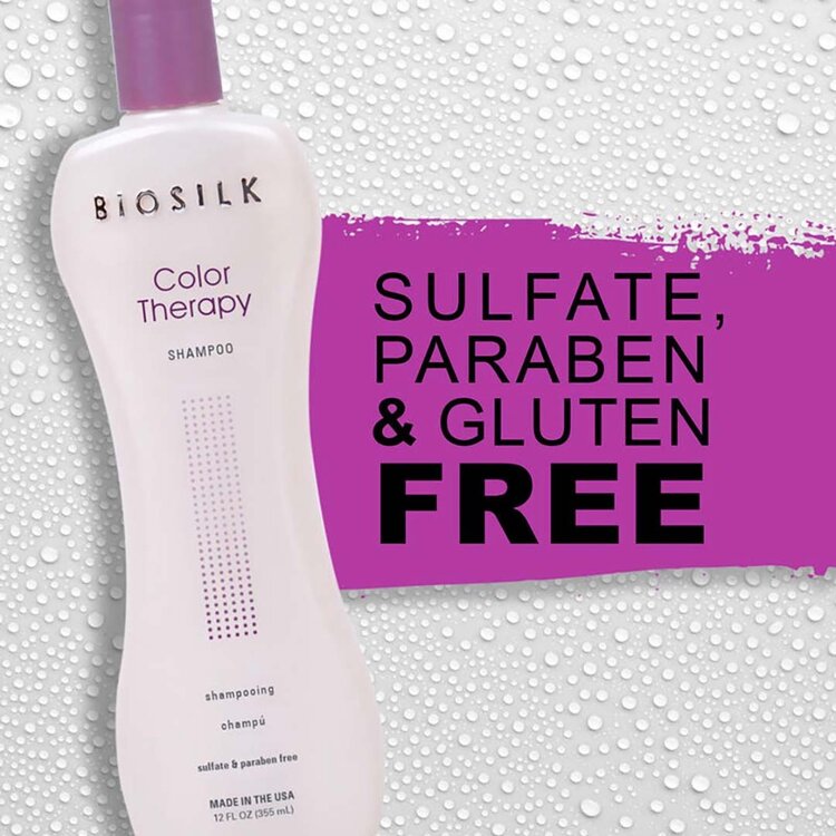 BIOSILK Color Therapy | Shampooing - Nettoie en douceur et protège la couleur