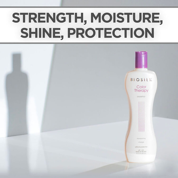 BIOSILK Color Therapy | Shampooing - Nettoie en douceur et protège la couleur
