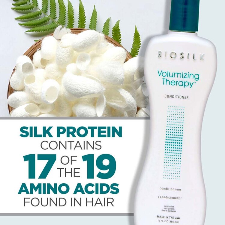 BIOSILK Volumizing Therapy | Conditioner - Lightweight Hydration and Volume Boost