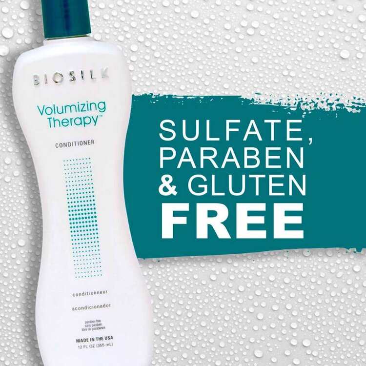 BIOSILK Volumizing Therapy | Conditioner - Lightweight Hydration and Volume Boost