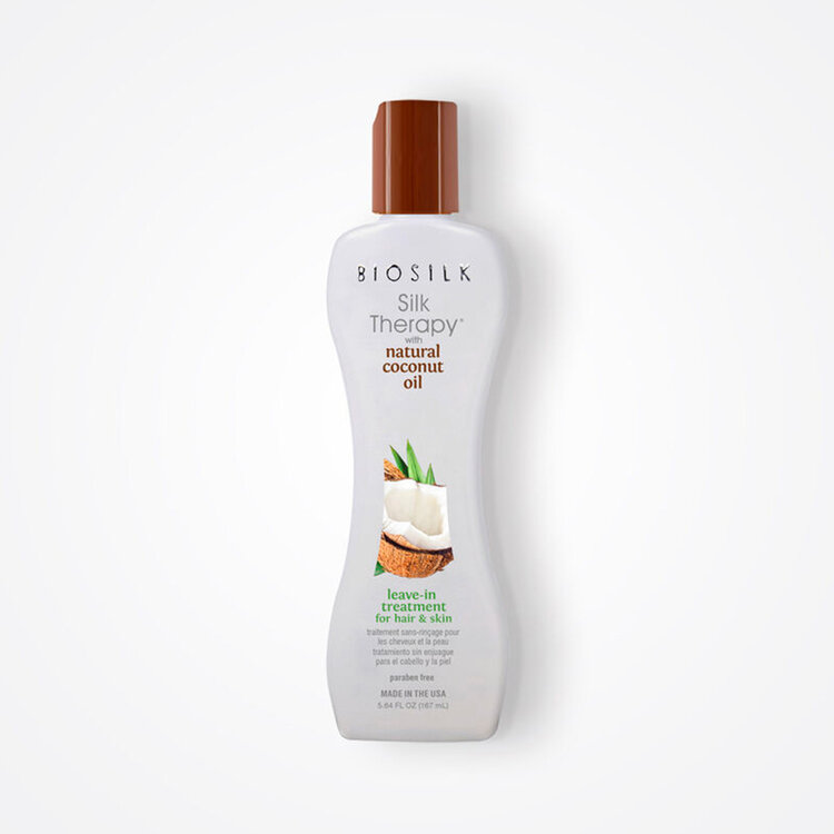 BIOSILK Silk Therapy | Organic Coconut Oil - Hydrate, nourrit et protège sans alourdir