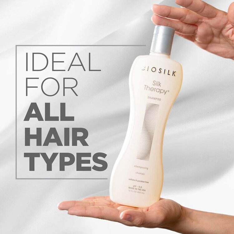BIOSILK Silk Therapy | Shampoo - Gentle Cleanse and Silky Shine