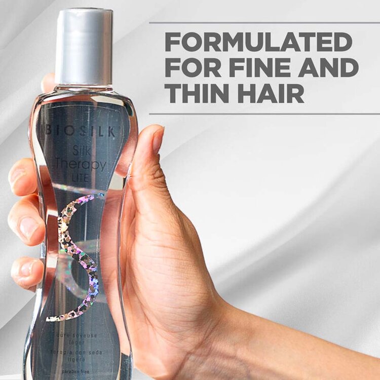 BIOSILK Silk Therapy | Cure Soyeuse Lite - Lightweight Silk Treatment for Shine and Smoothness