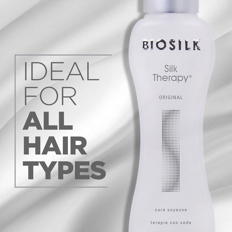 BIOSILK Silk Therapy | Cure Soyeuse Original - Soin iconique pour brillance et douceur intense
