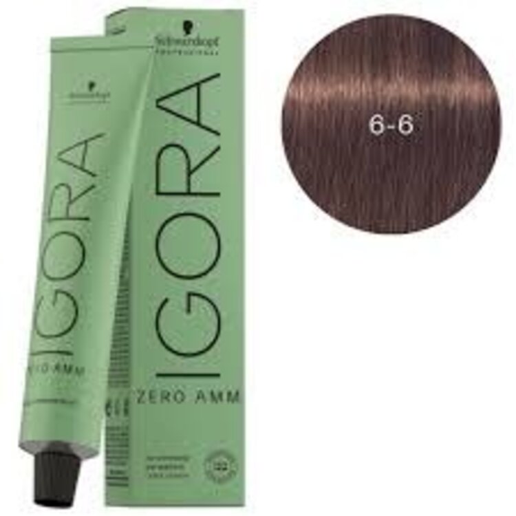 SCHWARZKOPF IGORA . ZERO AMM | No Ammonia Permanent Color Cream (60ml/2oz)