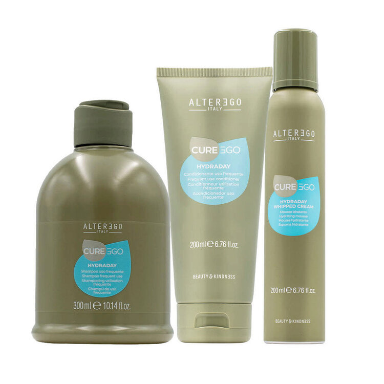 ALTER EGO Curego | Hydraday Whipped Cream | Moisturizing Foam – Lightweight Moisture and Softness