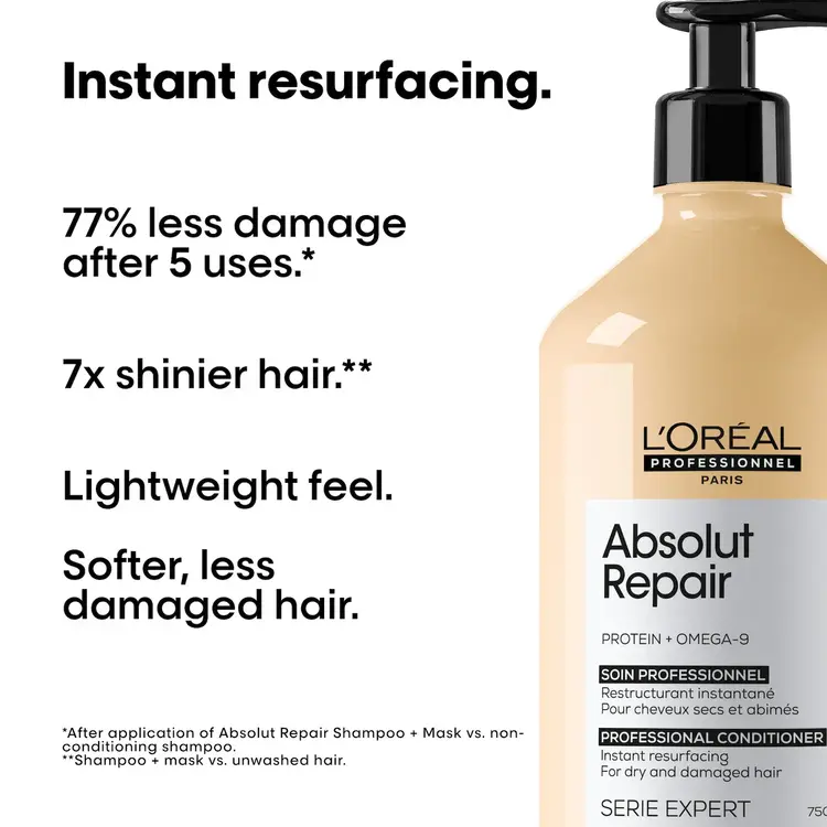 L'ORÉAL PROFESSIONNEL Absolut Repair Omega-9 | Conditioner - Repair And Professional Nourishment