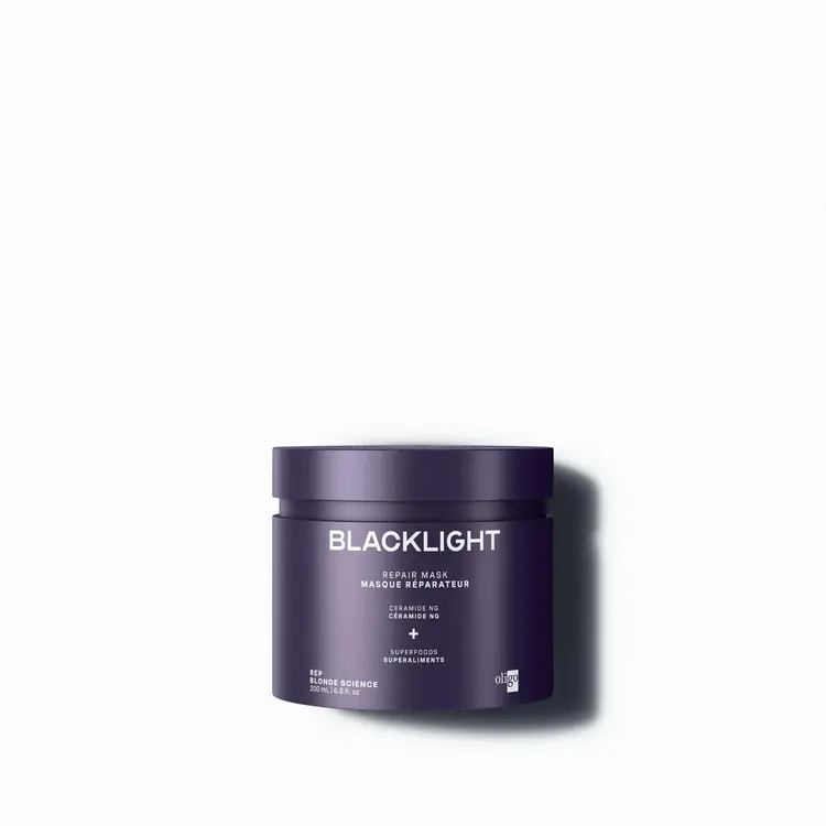 OLIGO Blacklight Rep Blonde Science | Masque Réparateur - Répare et Fortifie les Cheveux Abîmés