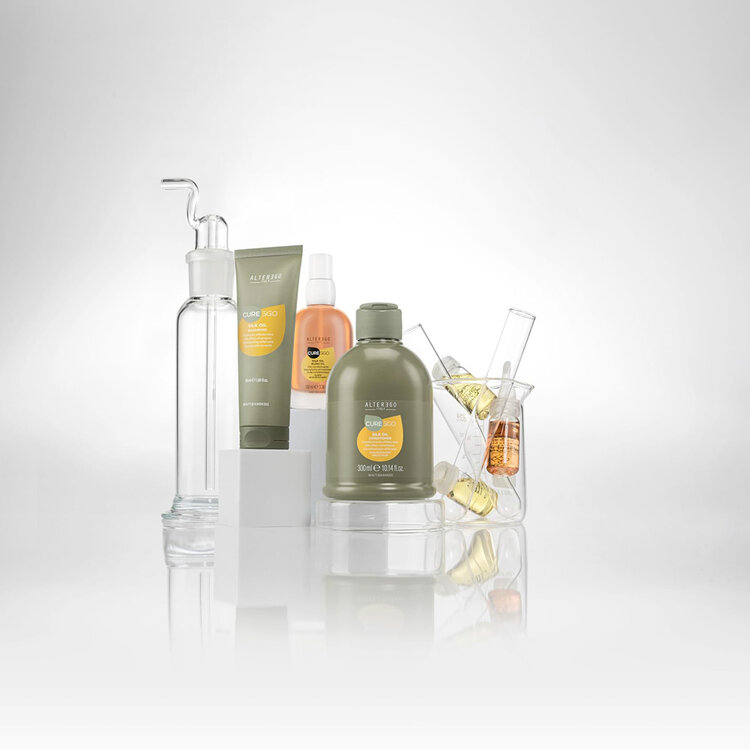 ALTER EGO Curego | Silk Oil | Shampooing Effet Soie – Lisse, nourrit et sublime la brillance