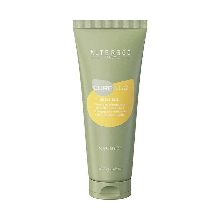 ALTER EGO Curego | Silk Oil | Silk Effect Shampoo - Gently Cleanses for Soft, Shiny, Silky Hair